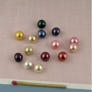 Knöpfe schmeißt perlmutterartige Perle 1 cm raus.