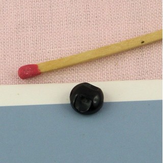 Knopf schmeißt Perle 1 cm raus.