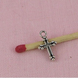 small cross charm for doll 2 cm
