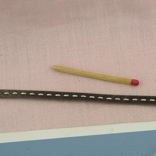 La cinta de satén cosió 5 mm