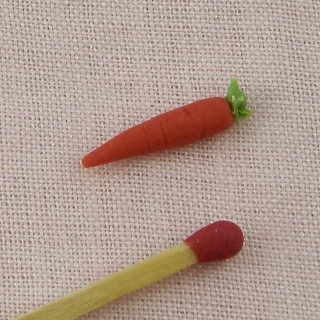 Carrots miniature for doll, Grocer's shop 25 mms.